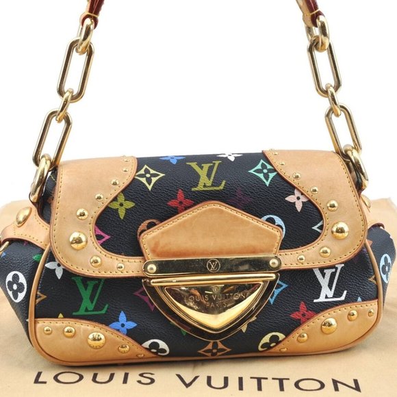 Multicolor Marilyn Shoulder Bag Black - Picture 1 of 11